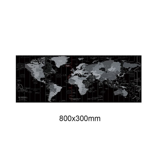 Old World Map Mouse Pad